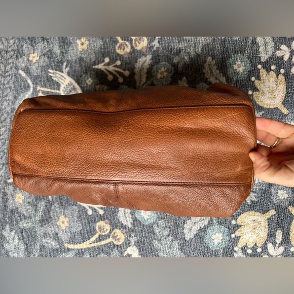 B Makowsky brown leather handbag - Picture 3 of 9